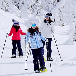 スノーシューハイキング